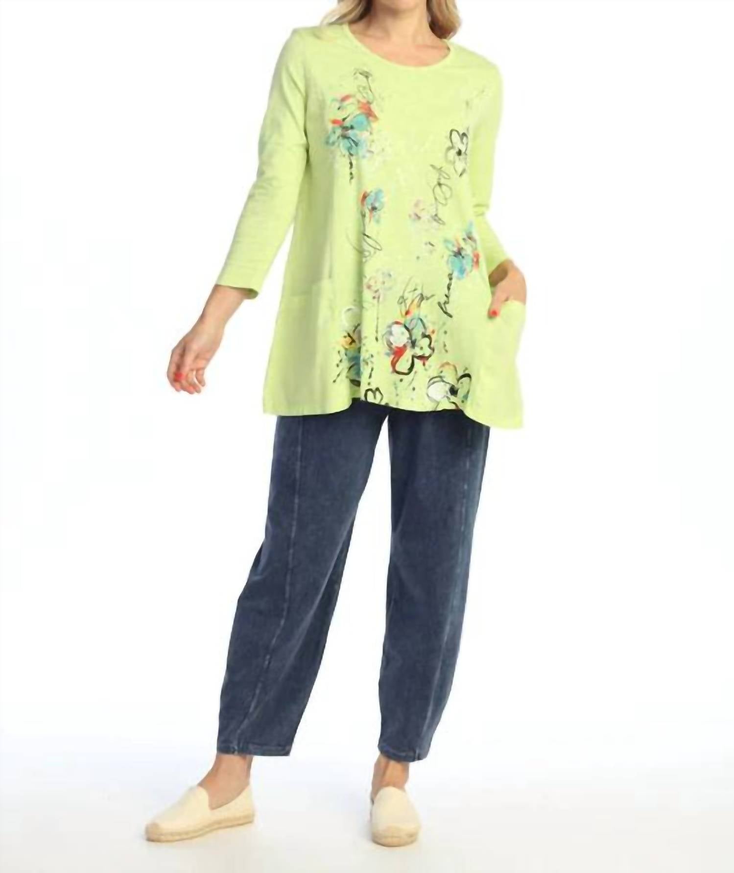 Jess & Jane - Confetti Mineral Wash Tunic