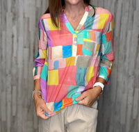 Charlie B - Martinique Mosaic Top