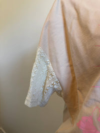 Davi & Dani - Women's Patchwork Lace Tee