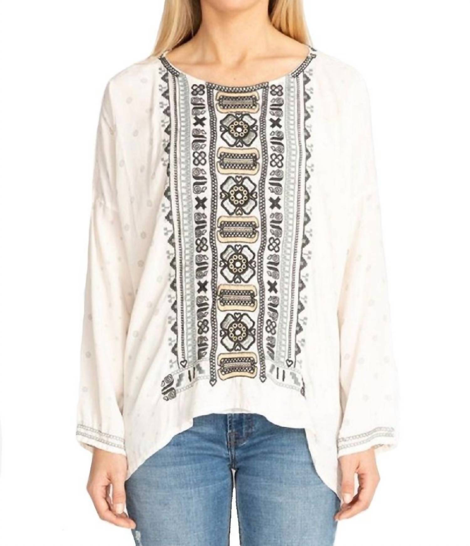 Johnny Was - Alka Silk Blouse