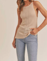 Wishlist - Sleeveless knit top
