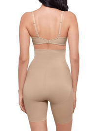 Miraclesuit Instant Tummy Tuck Hi-waist Thigh Slimmer Shapewear in nude - women's intimate - detail view