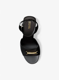 Michael Kors - Women's Carson Leather Wedge Sandals