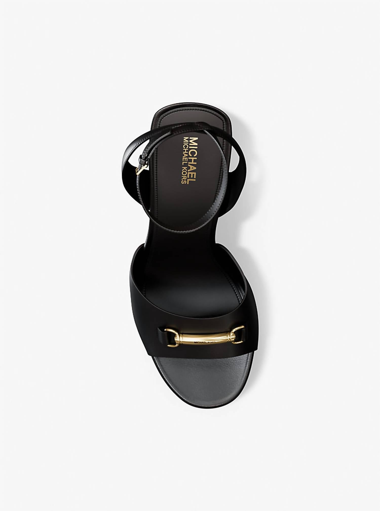 Michael Kors - Women's Carson Leather Wedge Sandals