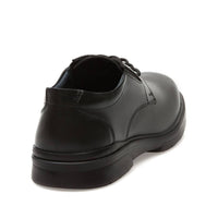 Ferrato Men's Oxford Flat Shoes in black - men's sneaker - detail view