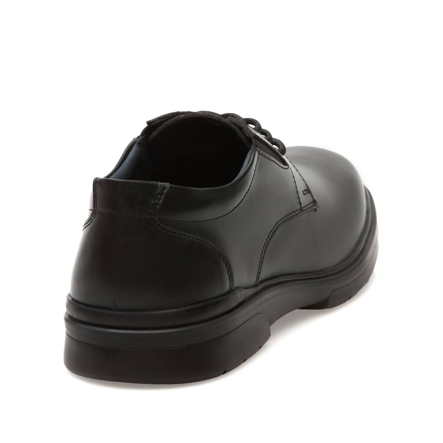 Ferrato Men's Oxford Flat Shoes in black - men's sneaker - detail view