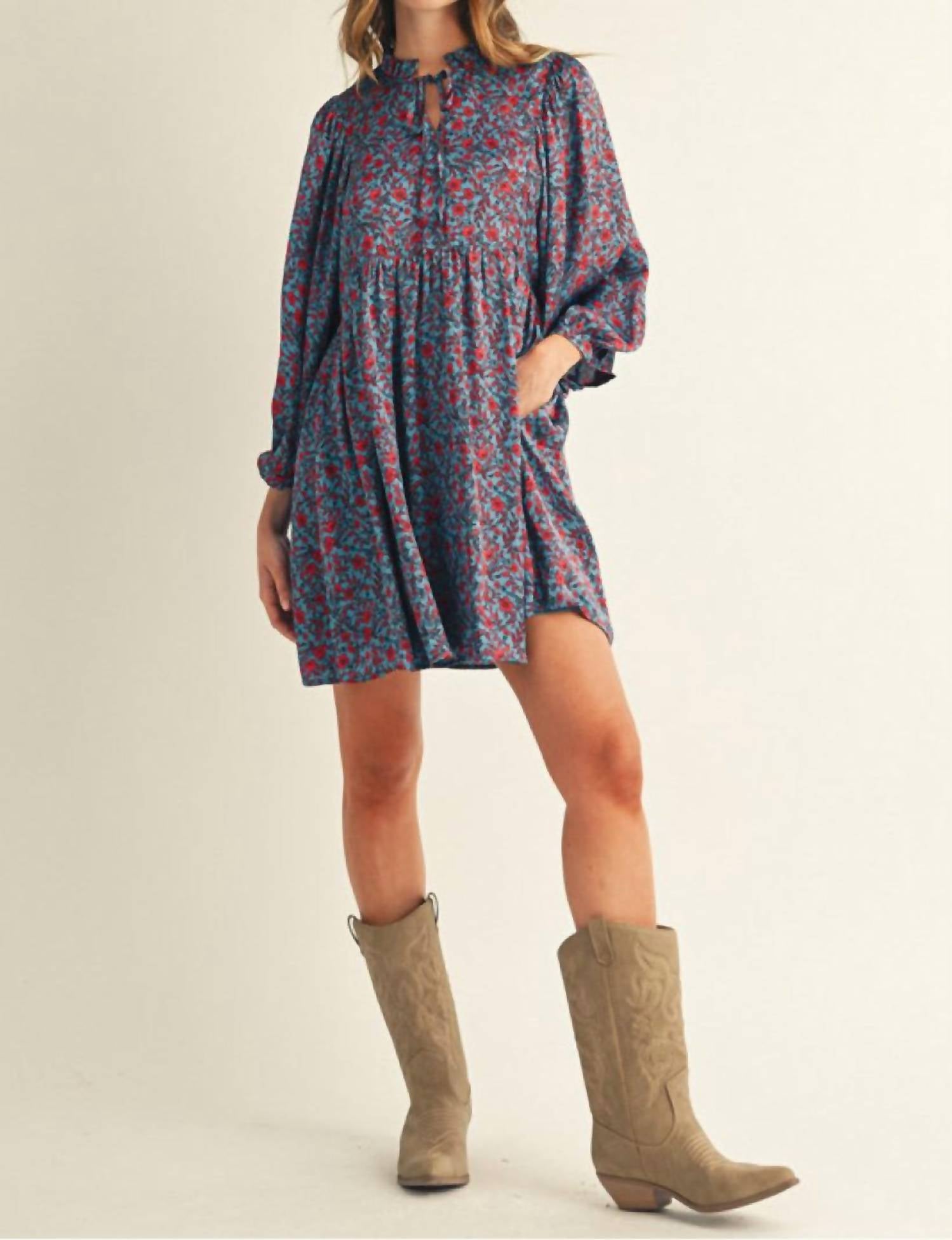 Jodifl - Wildflower Breeze Mini Dress