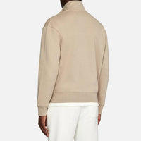Boggi Milano - Soft Cotton Full Zip Mock-neck Jacket