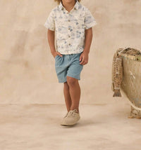 Rylee + Cru - Collared Short Sleeve Shirt