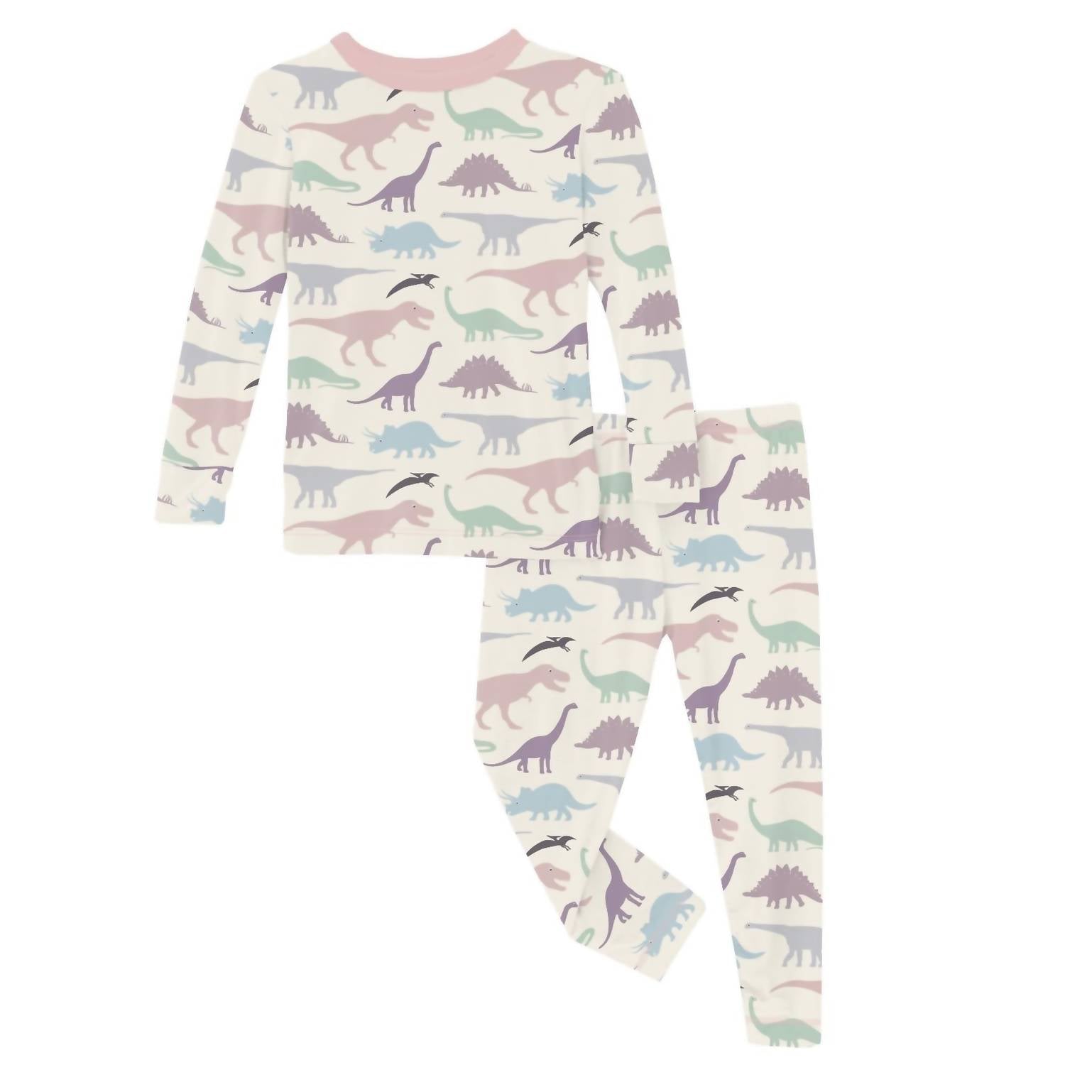 Kickee - Boys Long Sleeve Pajama Set