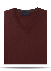 Scott Barber - Men's Merino V Neck Sweater