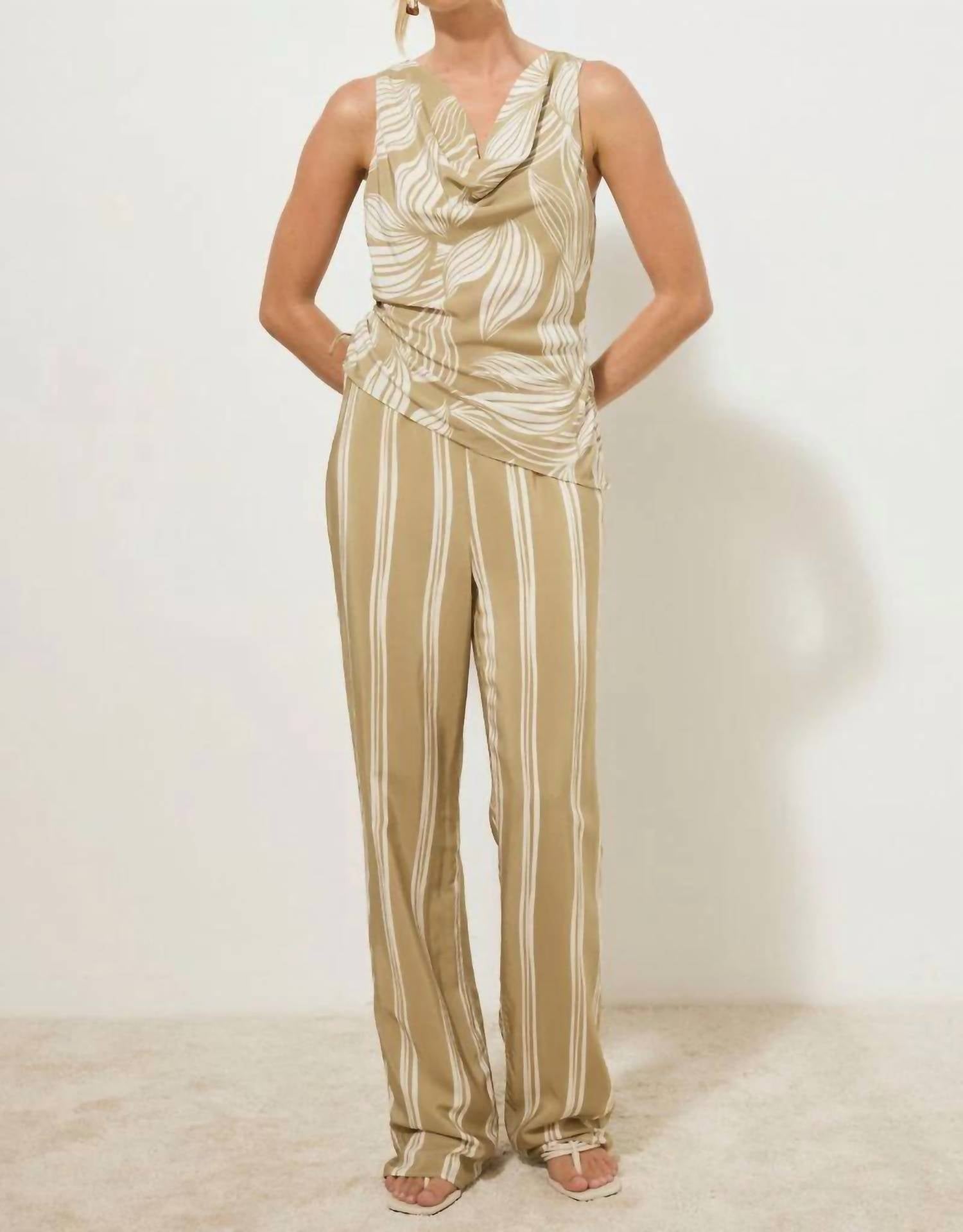 Mon Renn - Desire Stripe Pants