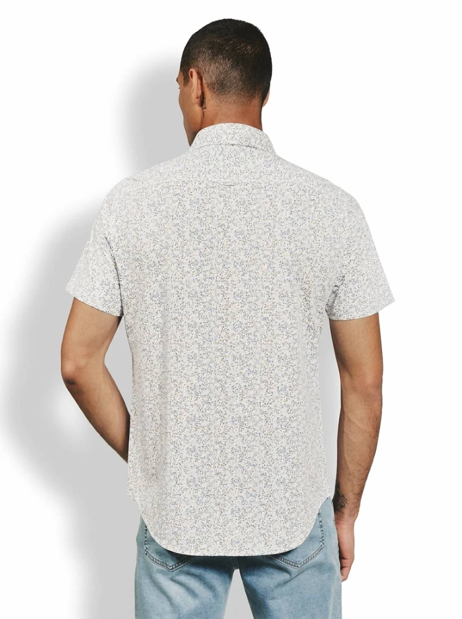 7Diamonds - Men's Mercer Short Sleeve Button Up Shirt
