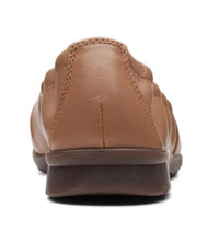 Clarks Women's Jenette Ruby Flats in praline leather - women's flats - view 5