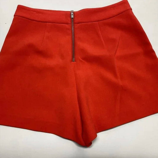 Alice + Olivia - Women's Donald High-waist Back Zip Chino Shorts