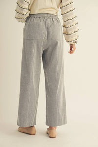 Lovlov - Elastic Pocket String Relaxed Pants