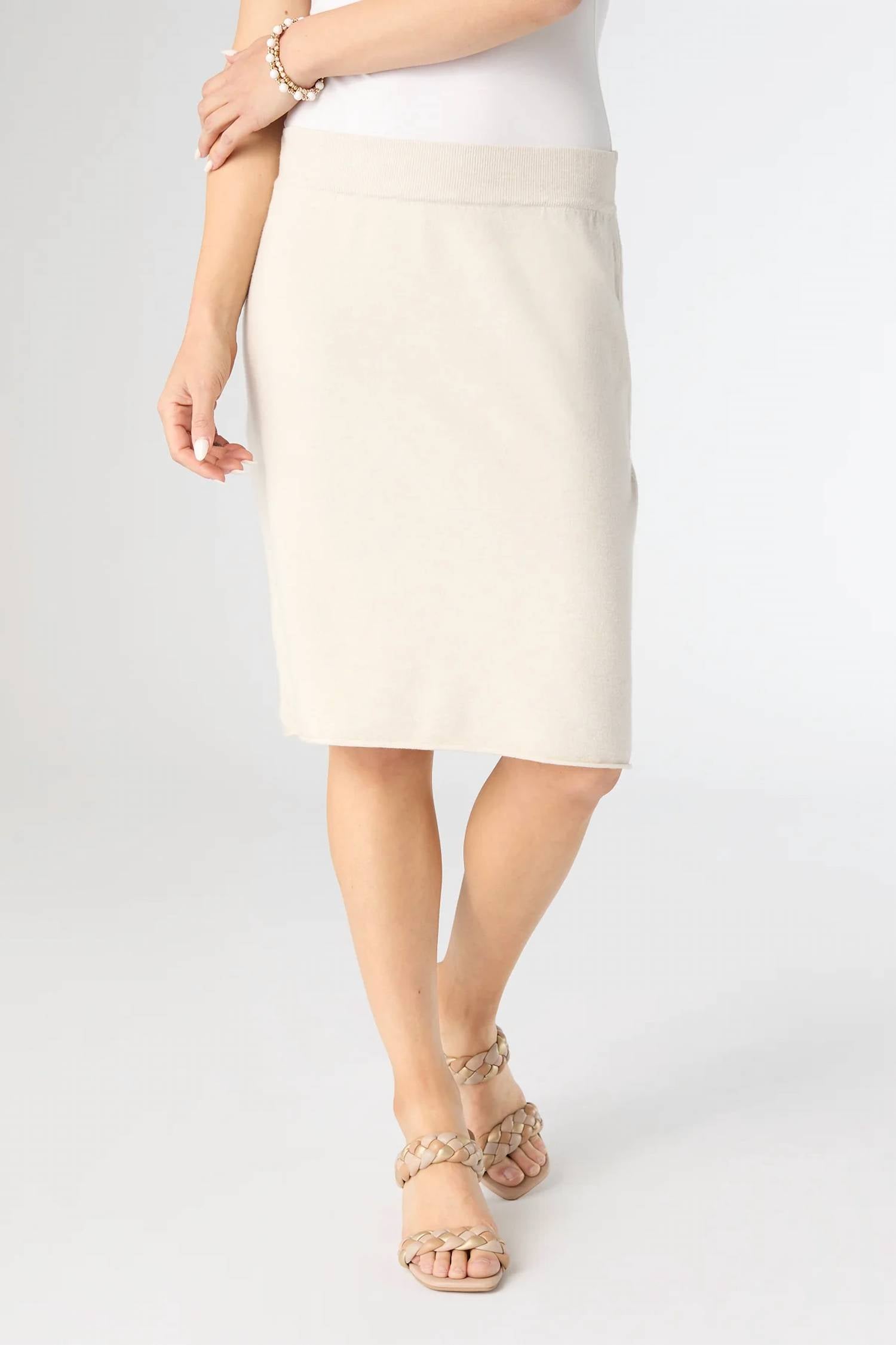 Coco + Carmen - Lightweight Heavenly Luxe Mid Length Skirt