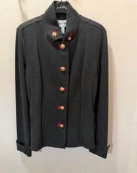 Joseph Ribkoff - Women's Military Inspired Knit Jacket