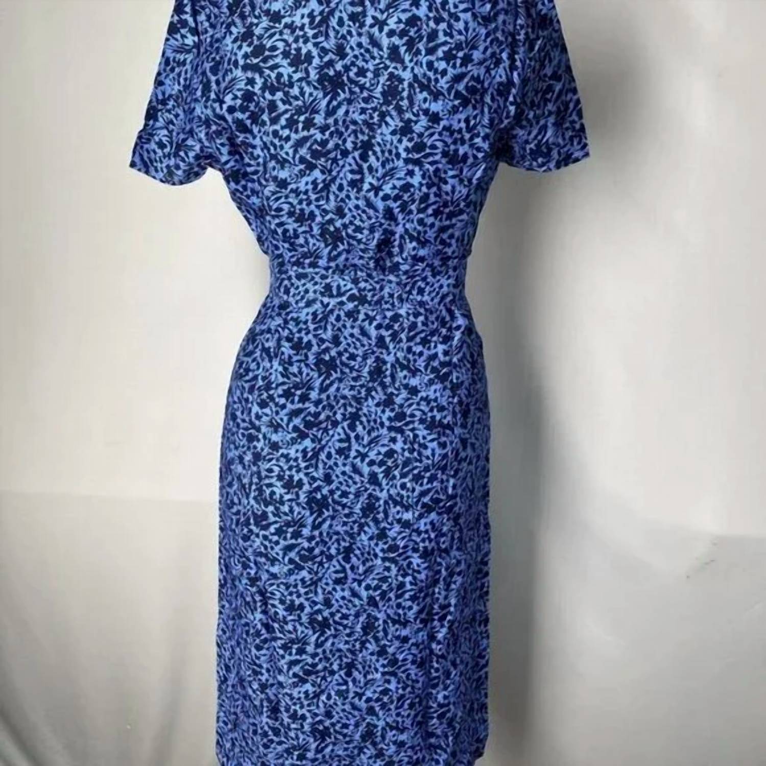 Liyan Mcateer - Women's Floral Button Front Midi Dress