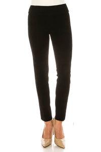 Zac & Rachel - Printed Velvet Ankle Pull-on Pants