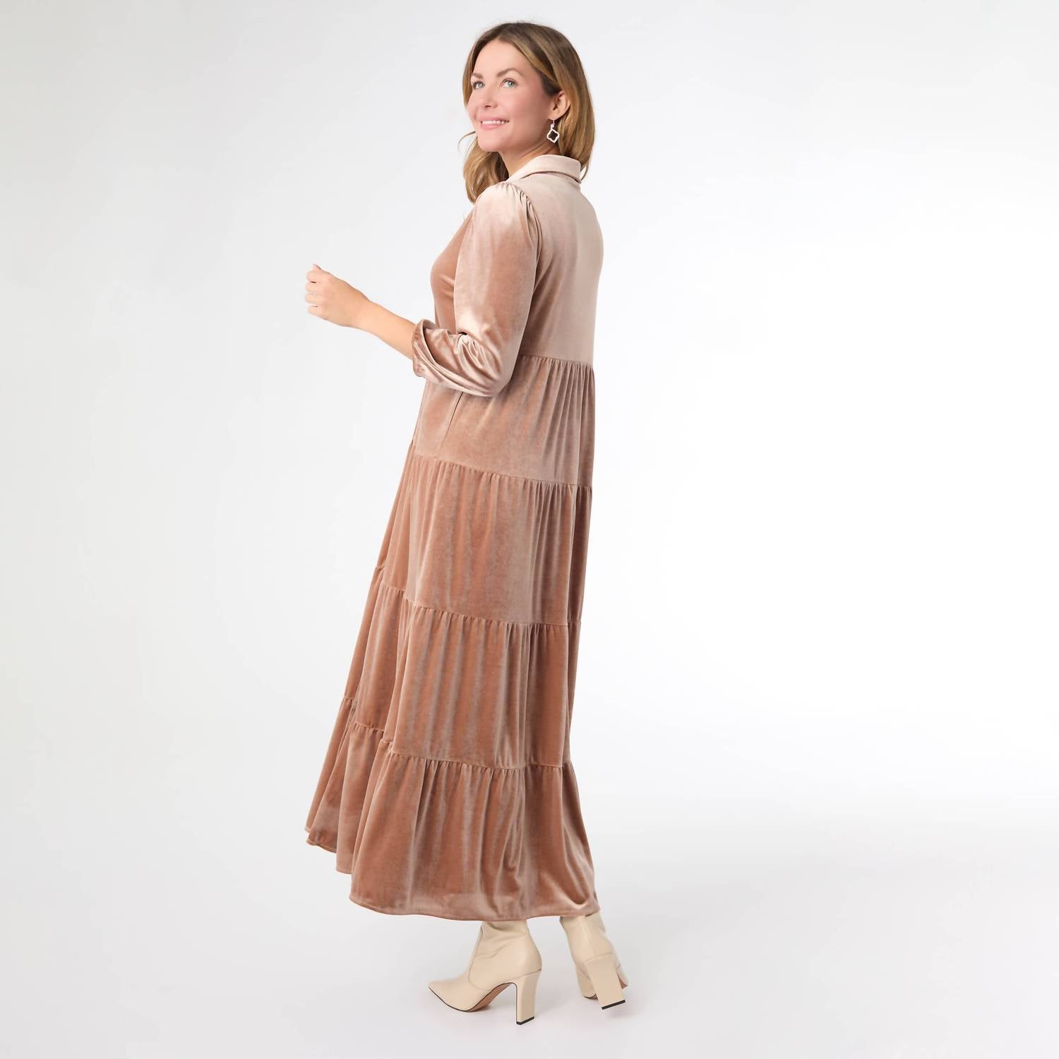 Coco + Carmen - Romance Imagined Velour Dress