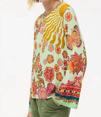 Johnny Was - Janie Favorite Flare Sleeve Crew Neck Tee