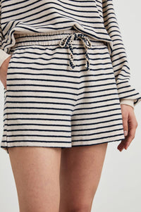 Rails - Teddy Sailor Stripe Terry Towel Short