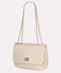 Esqualo - Women's Straw Shoulder Bag