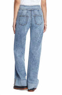 Hint Of Blu - Mighty High Waist Wide Leg Jean