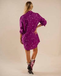 SACHIN & BABI Poplin Shirt Dress in pink - women's dress - detail view