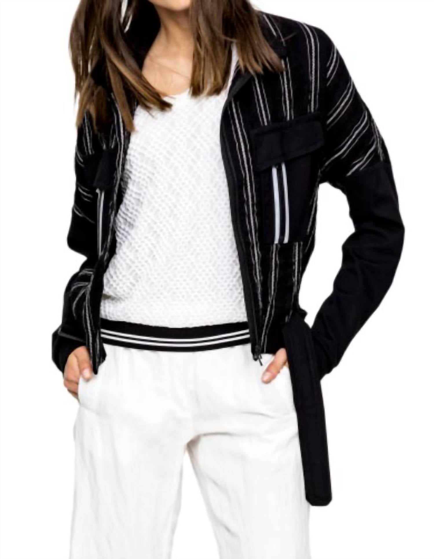STRIPED JACKET