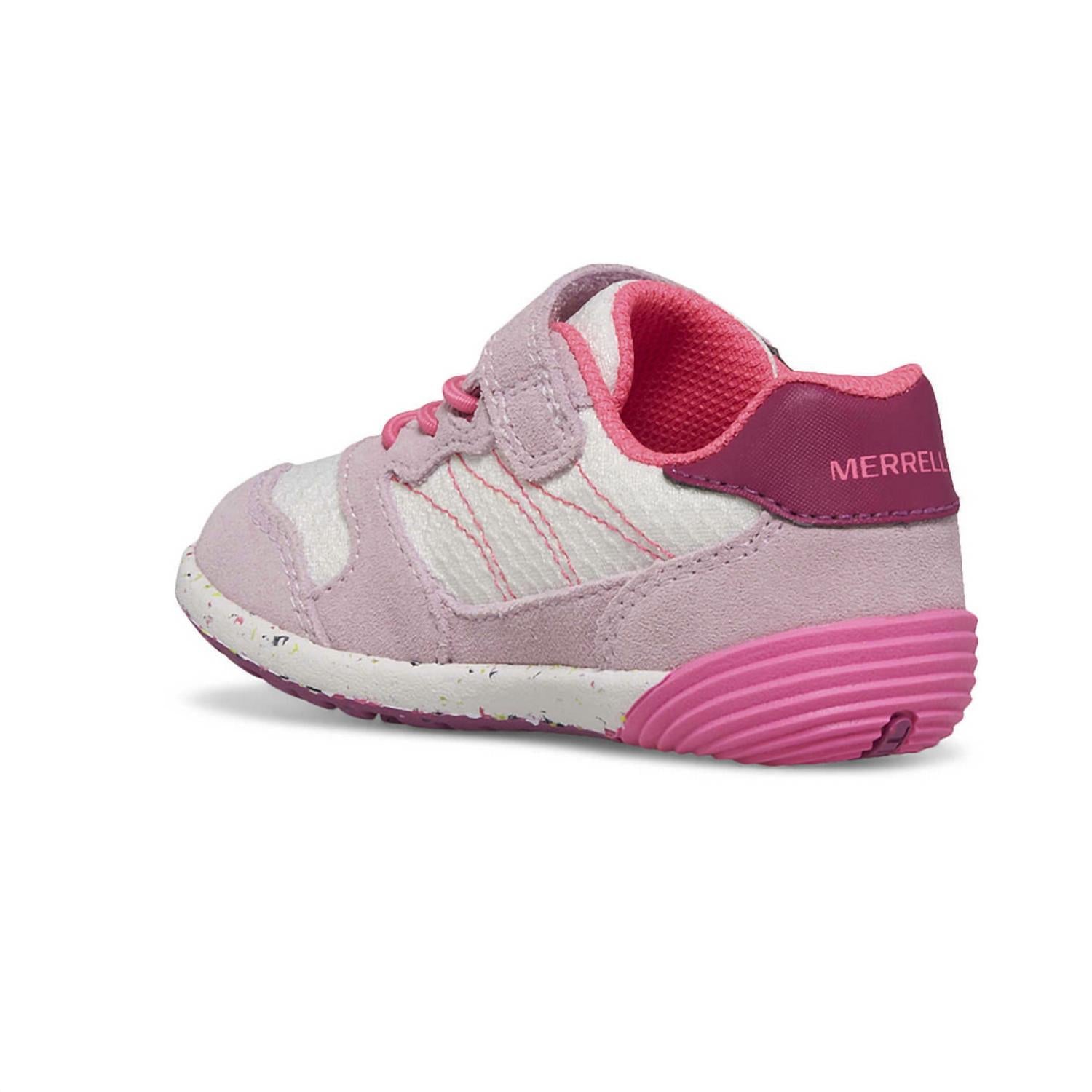 MERRELL Infant-Toddler Baresteps A83 Sneaker in lilac berry - kids' sneaker - alternate view
