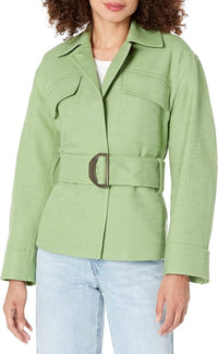 Vince - Belted Sahariene Long Sleeve Jacket