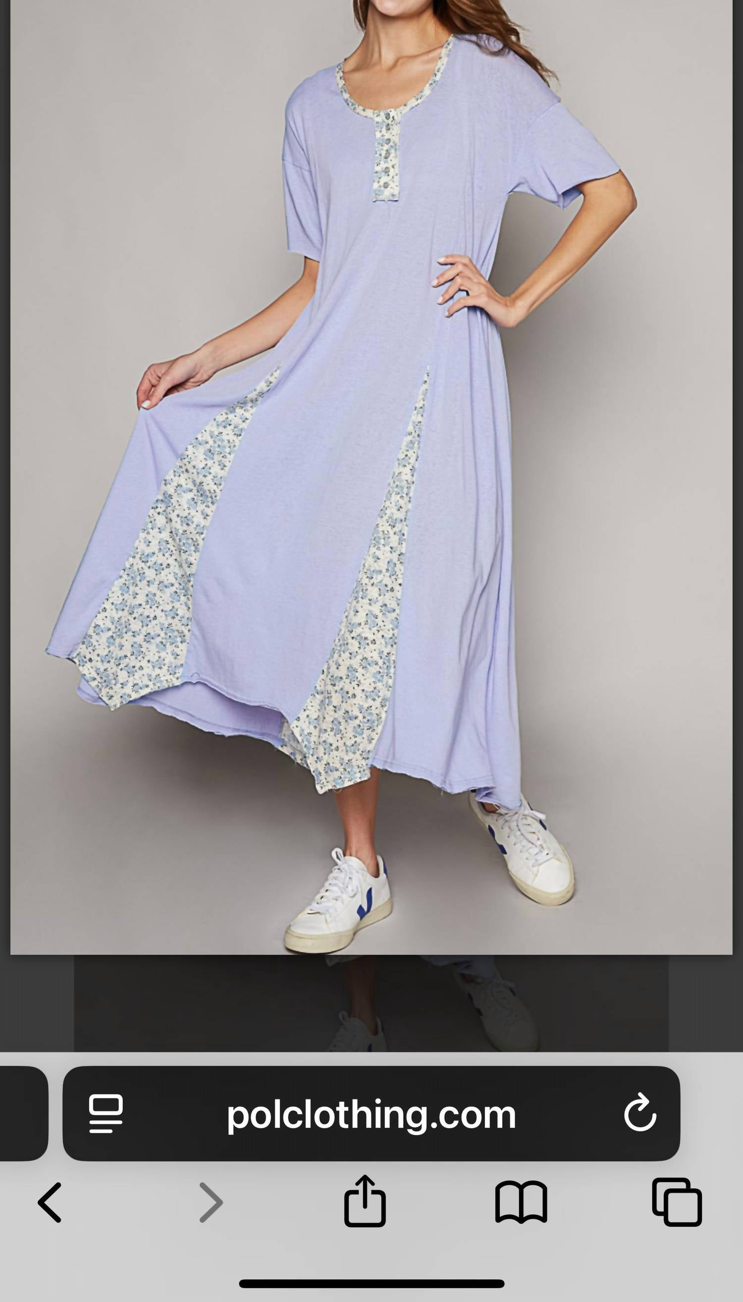 Pol - Floral Maxi Dress