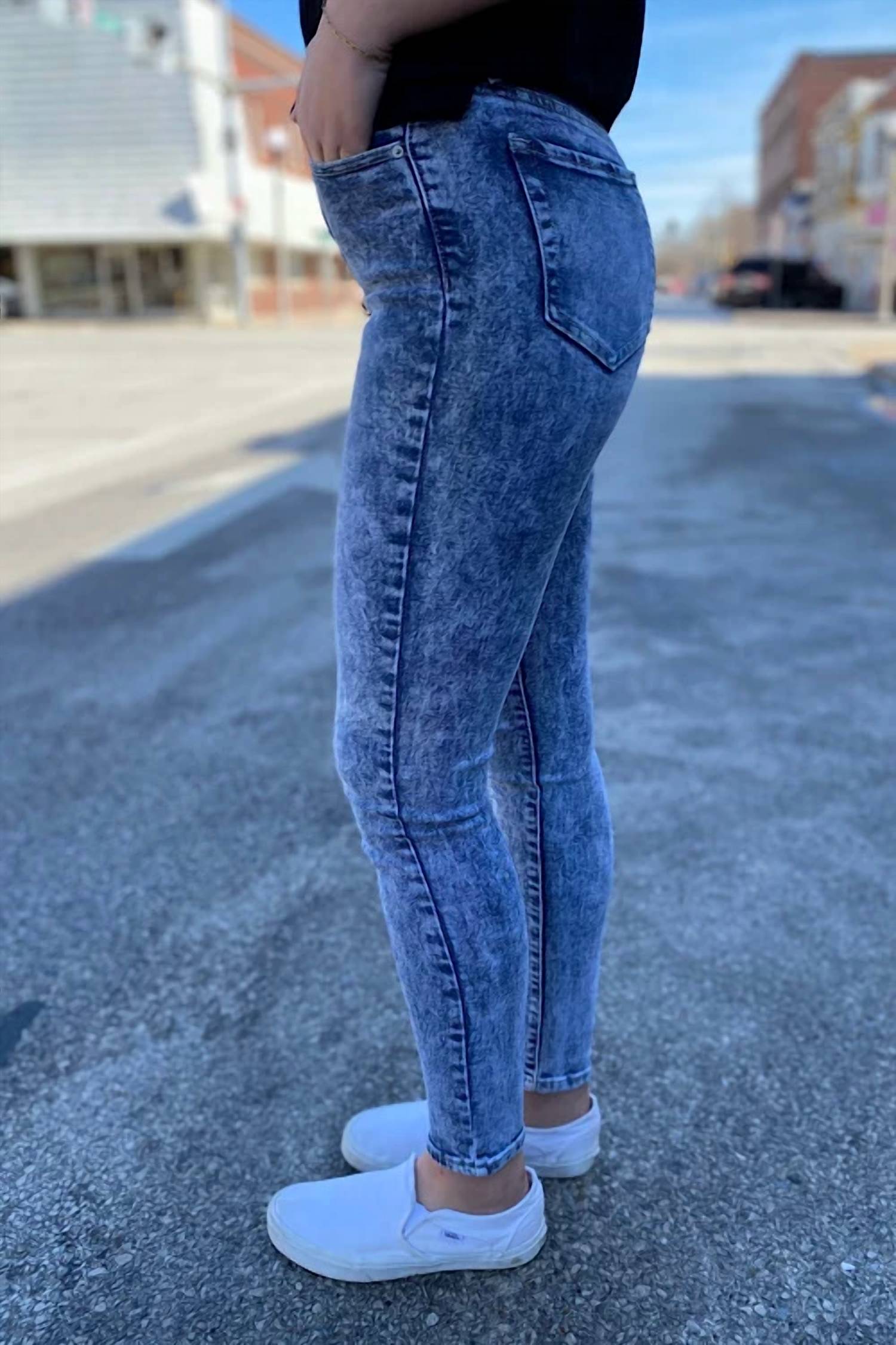 Ymi - Women's Vintage Dream Super High-rise Skinny Jean