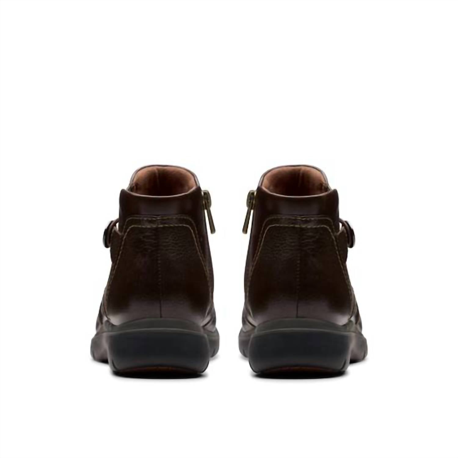 Clarks Women's Certina Joy Ankle Boots in brown - women's shoe - view 4