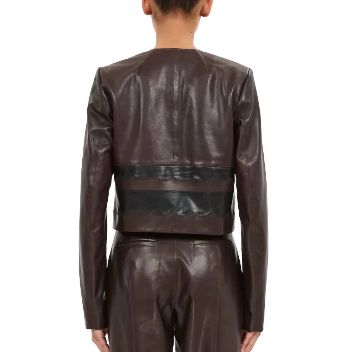 Ulla Johnson - Callisto Leather Shirt Jacket