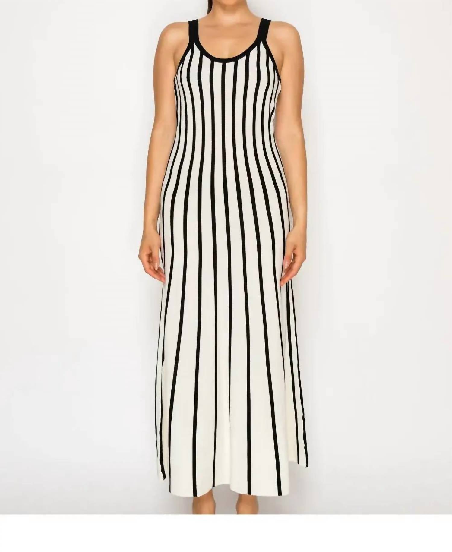 Meet Me In Santorini - Sweater Midi Dress
