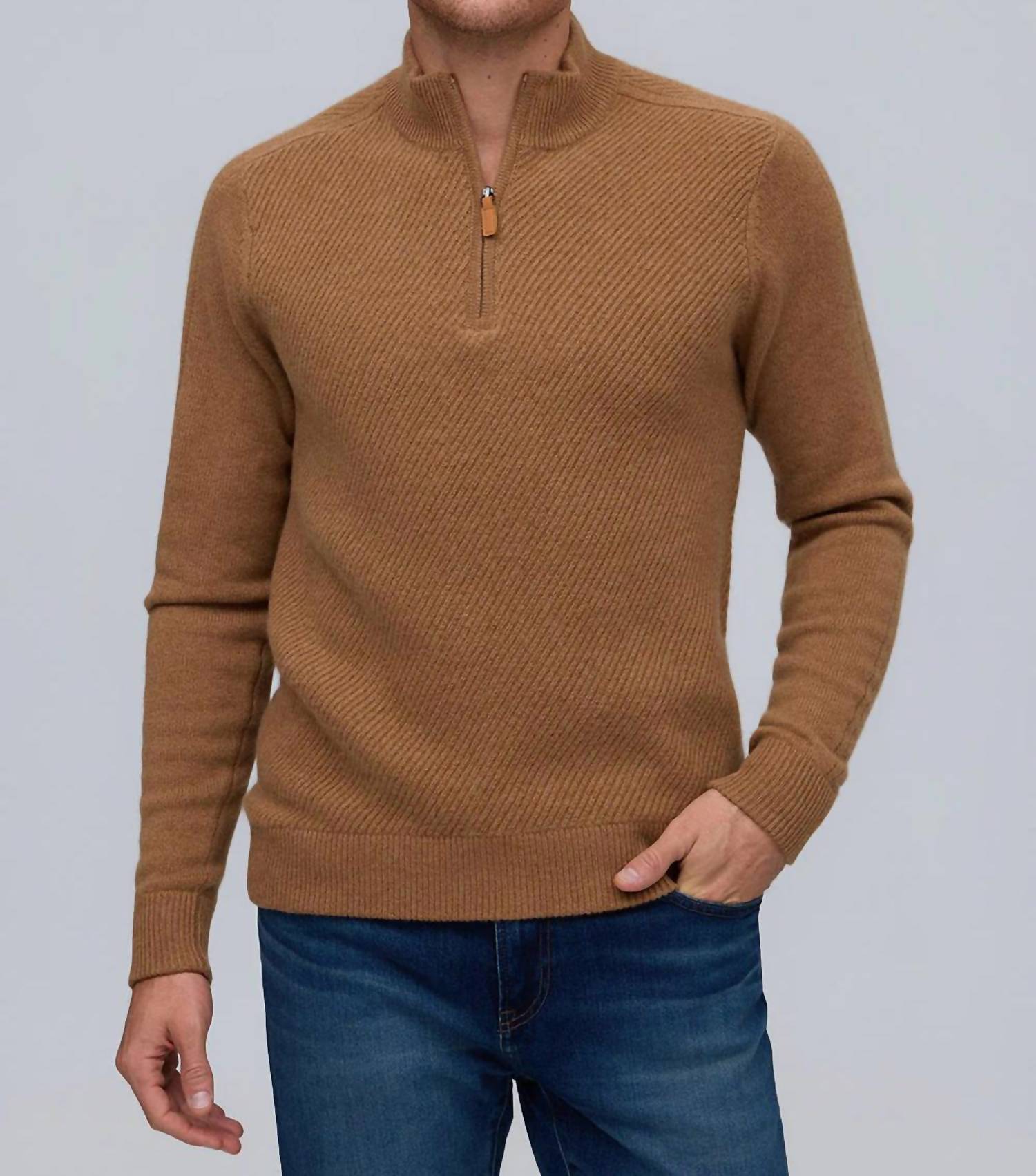 Raffi - Cashmere Quarter Zip Top