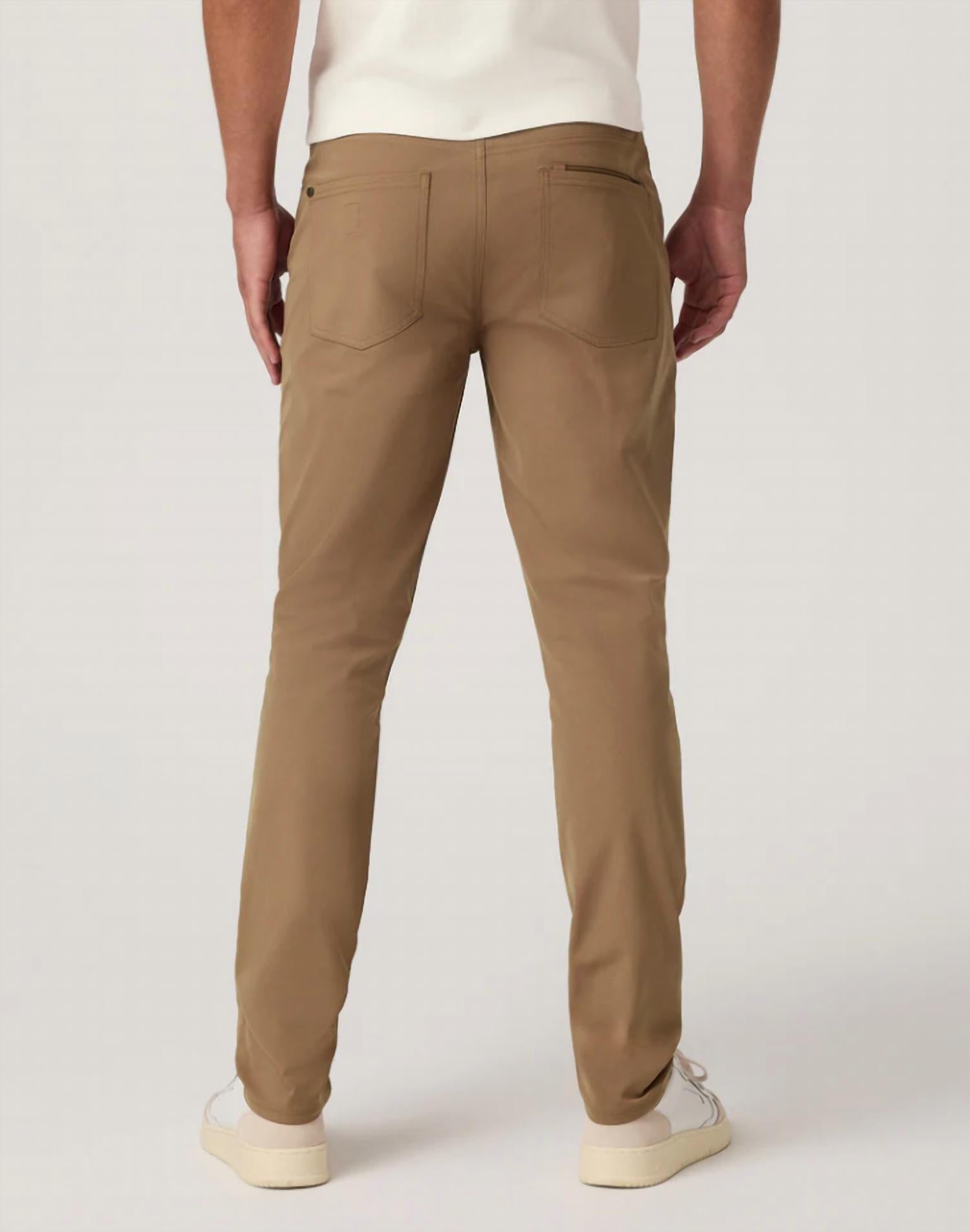 Vuori Meta Athletic Slim 30" Pants in pecan - men's pants - alternate view