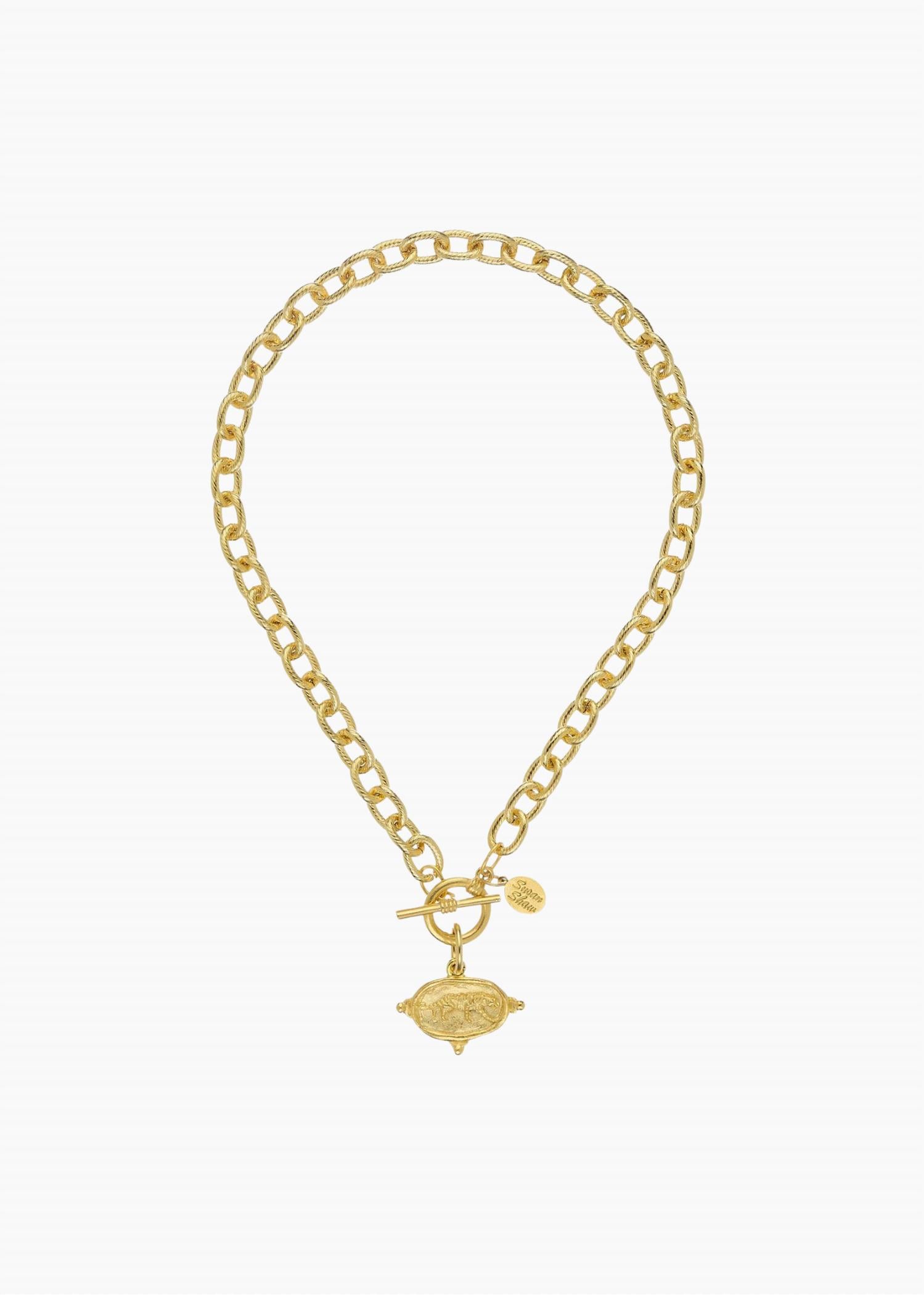 Susan Shaw - Women's Tiger Toggle Necklace