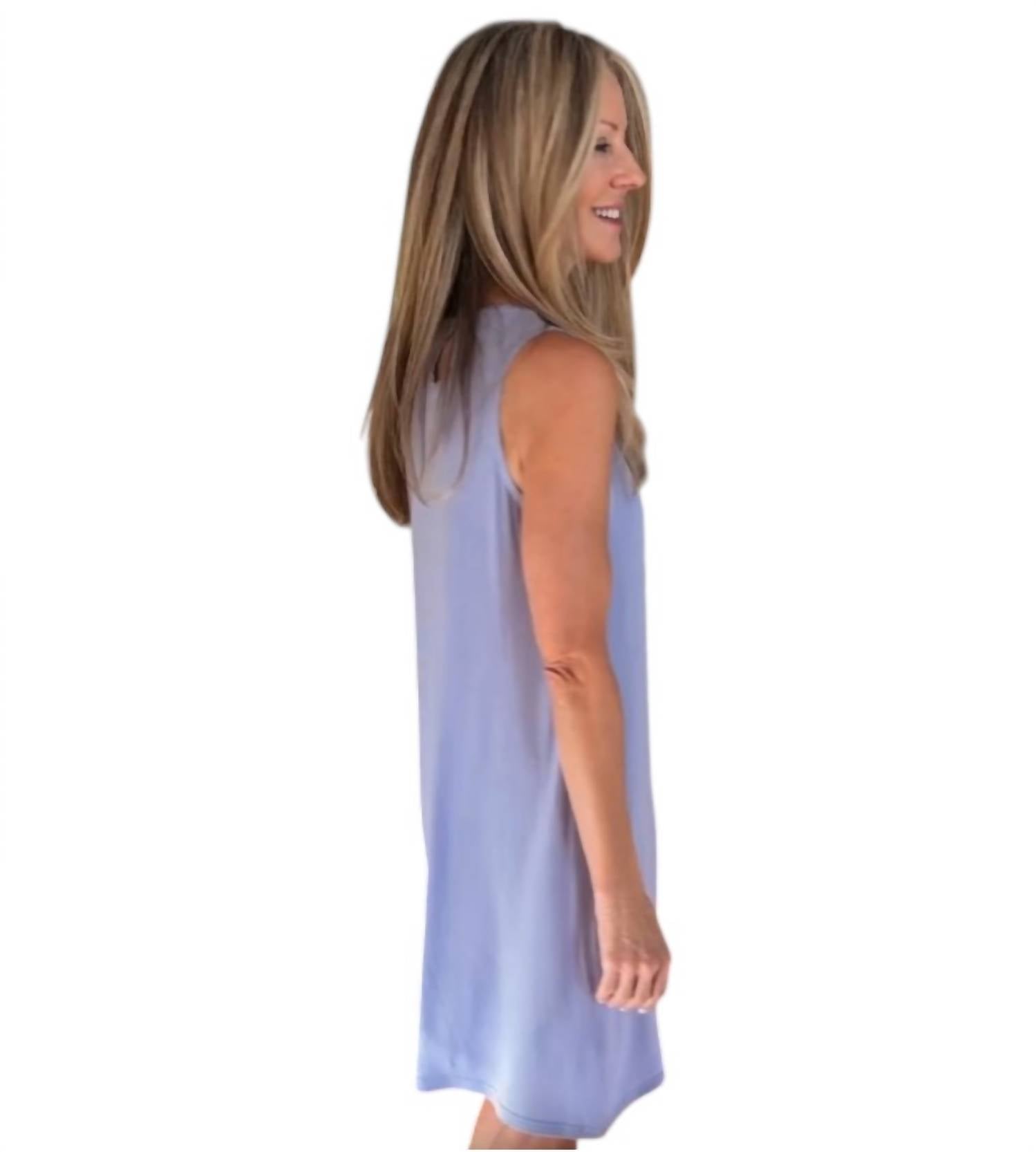 Yala - Delia Gathered Tank Bamboo Nightgown