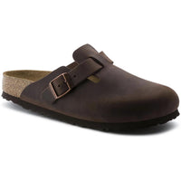 BIRKENSTOCK Unisex Boston Oiled Leather Clog in habana - item
