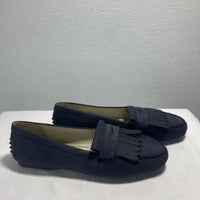 Amalfi by Rangoni Women's Dannola Kiltie Penny Loafer in navy - women's flats - alternate view