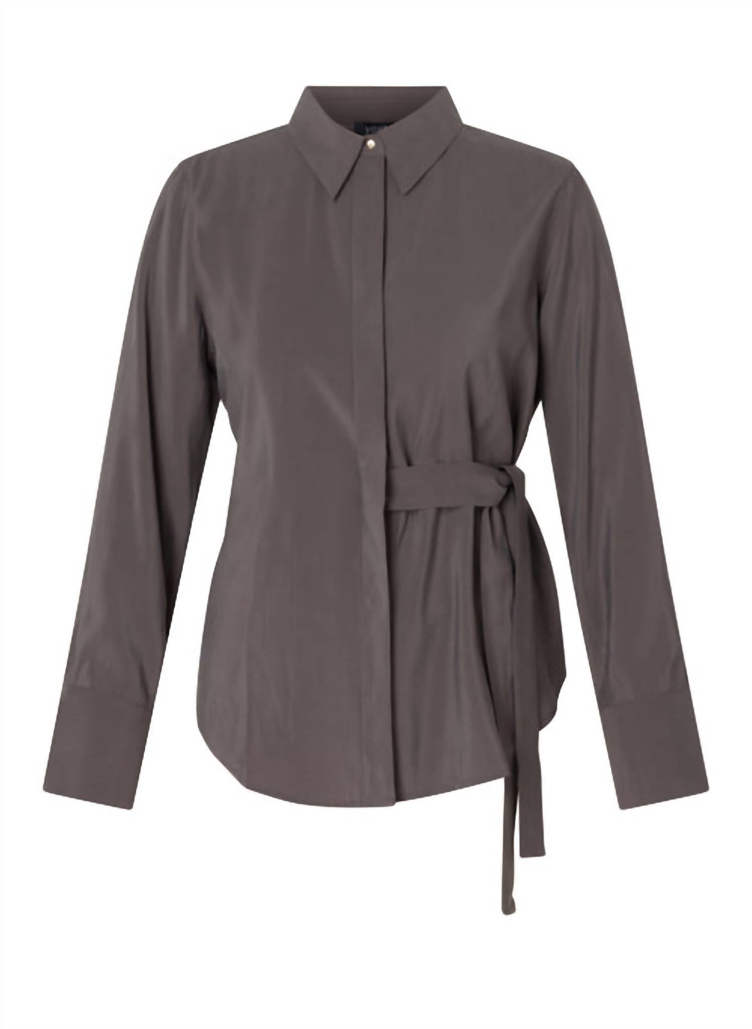 Yest - Clara Side Tie Blouse