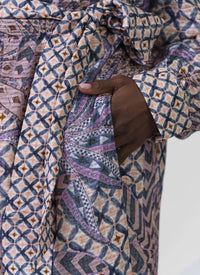 Marie Oliver - Hannon Button Down Long Sleeve Maxi Dress - Plus