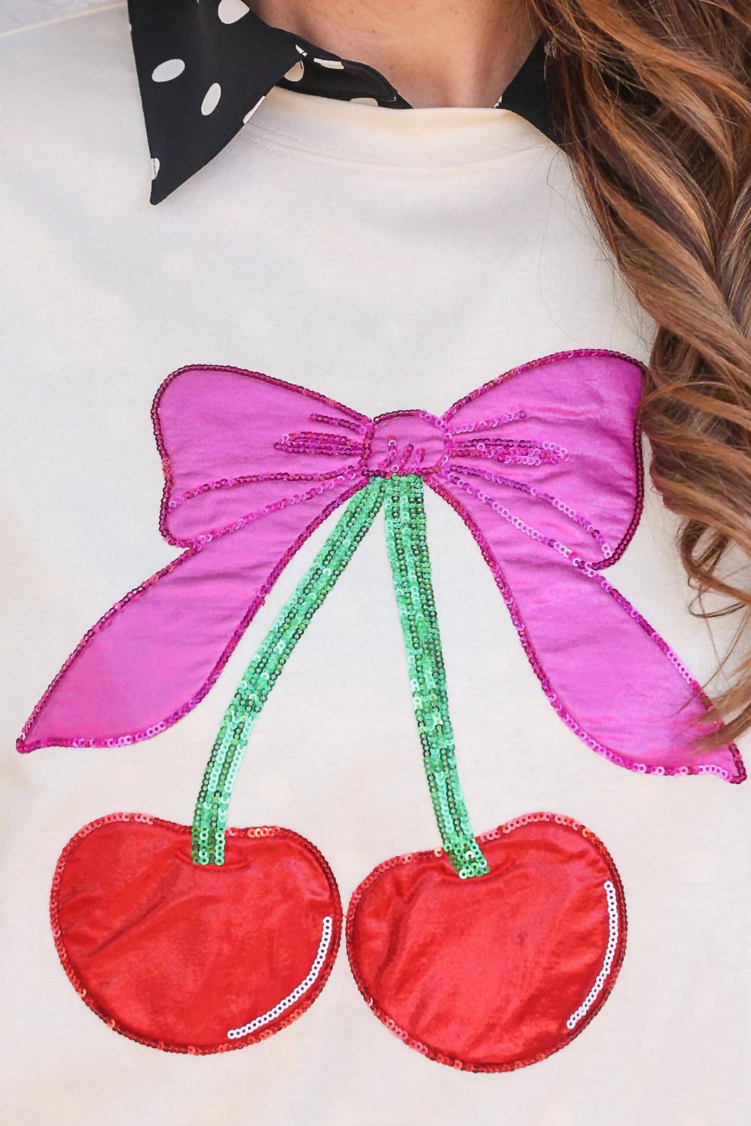 Jess Lea - Cherry Luxe Sweatshirt