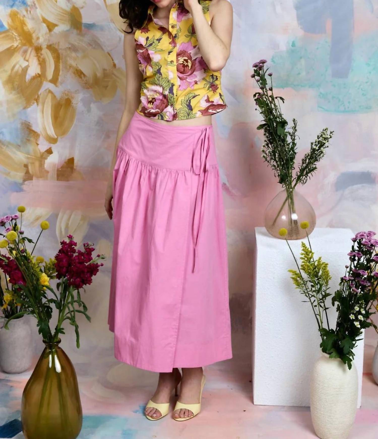 Love The Label - Taylor Maxi Wrap Skirt