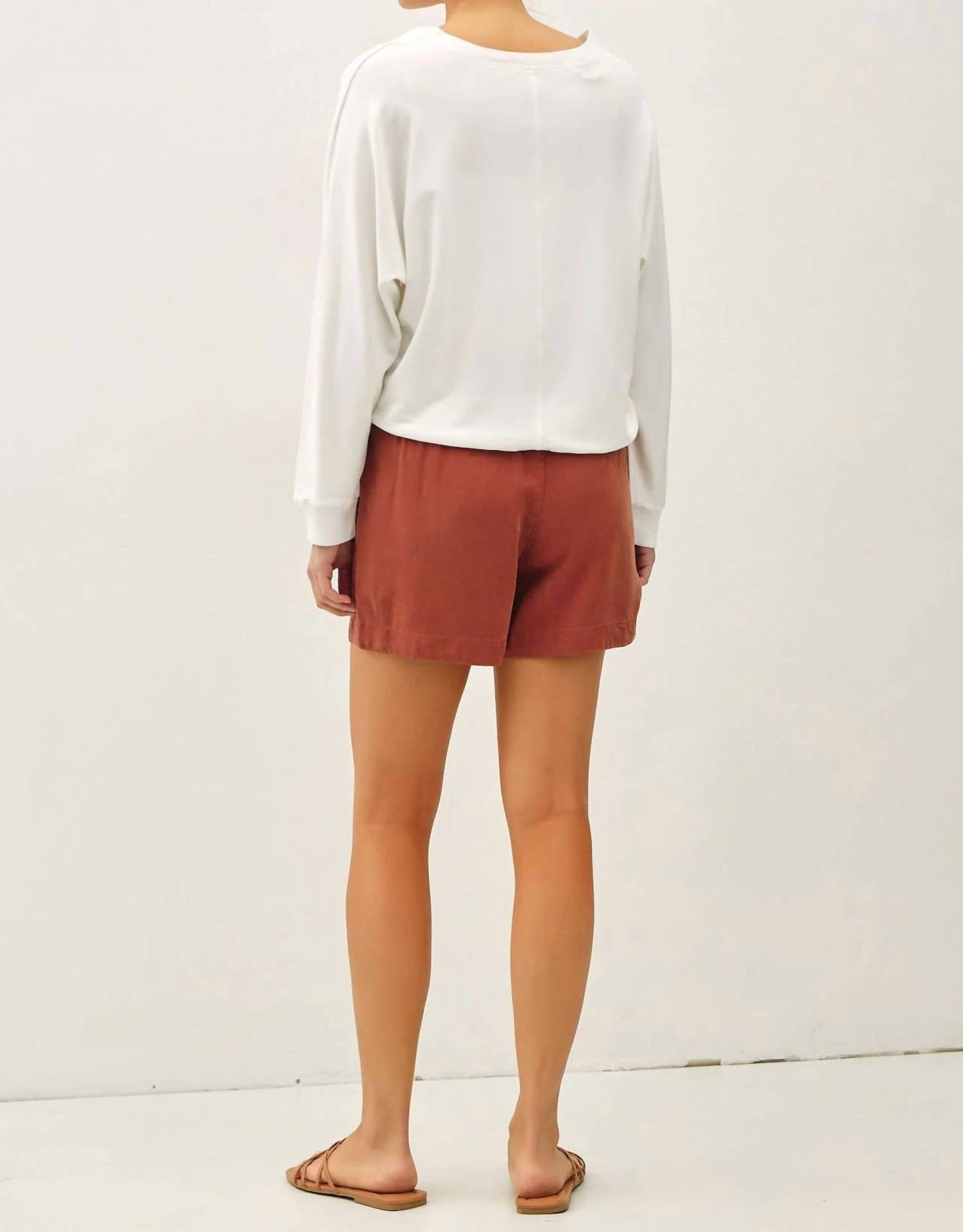 Be Cool - High Rise Tie Shorts