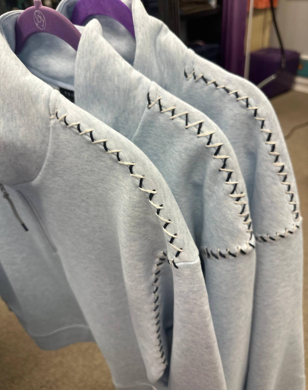 Tribal - Zip Funnel Neck Sweater